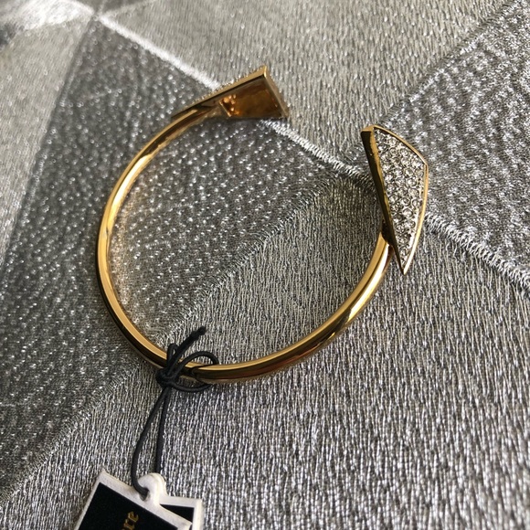 Juicy Couture Gold Crystals Cuff Bracelet - Picture 6 of 8